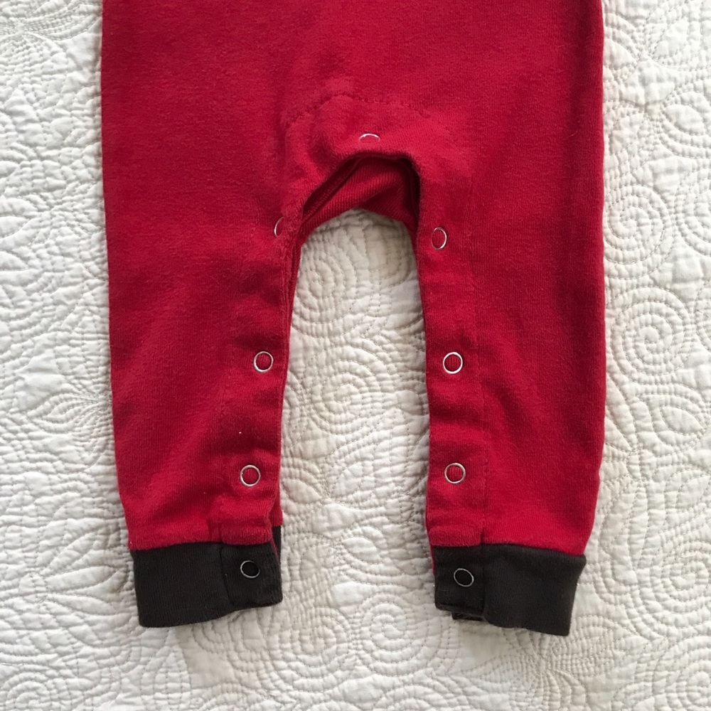 Union Suit “Moosletoe” Pajamas - Picture 4 of 5